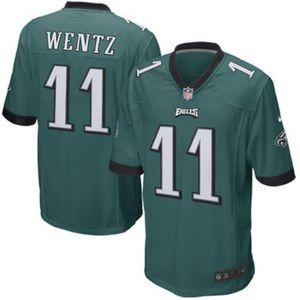 Men’s Nike Carson Wentz Philadelphia Eagles Jersey